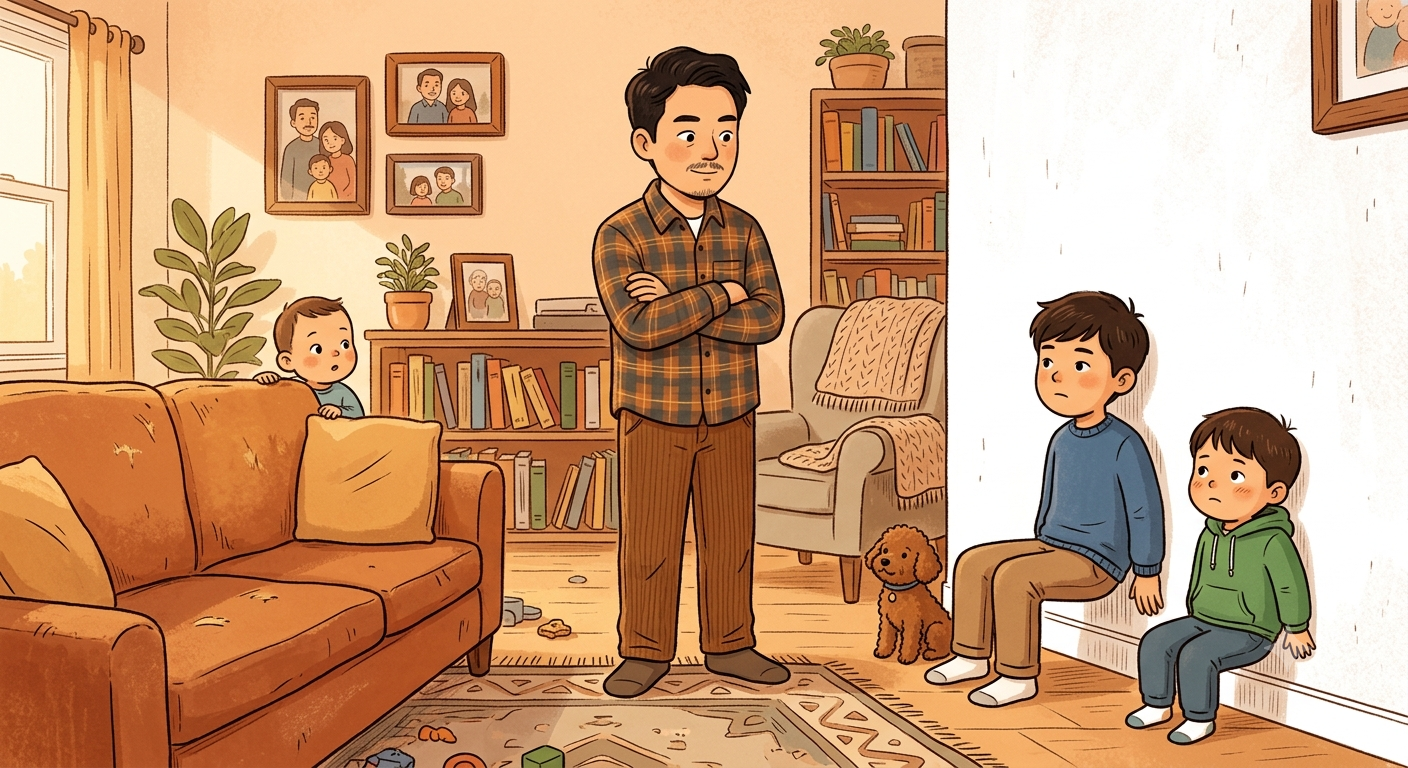 The Discipline System We Use for 4 Boys Under 10 (No Yelling — Mostly)