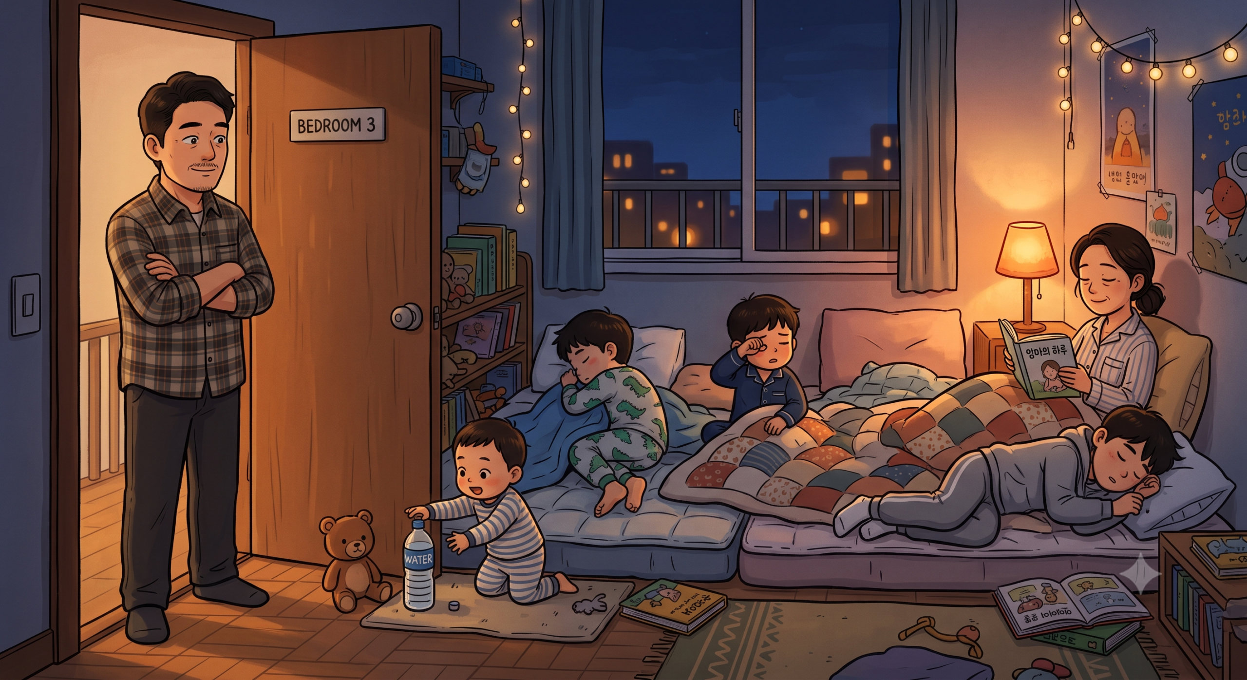 How We Survive Bedtime With 4 Kids (Without Losing Our Minds)