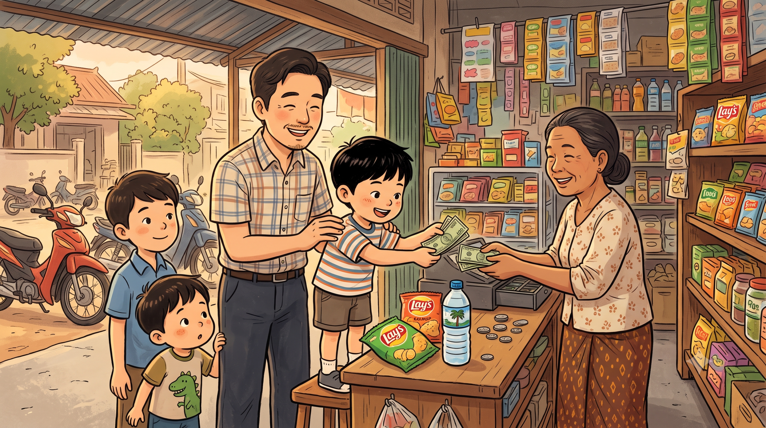 Money Lessons for Kids: Why My 4 Boys Don’t Get Allowance (Yet)