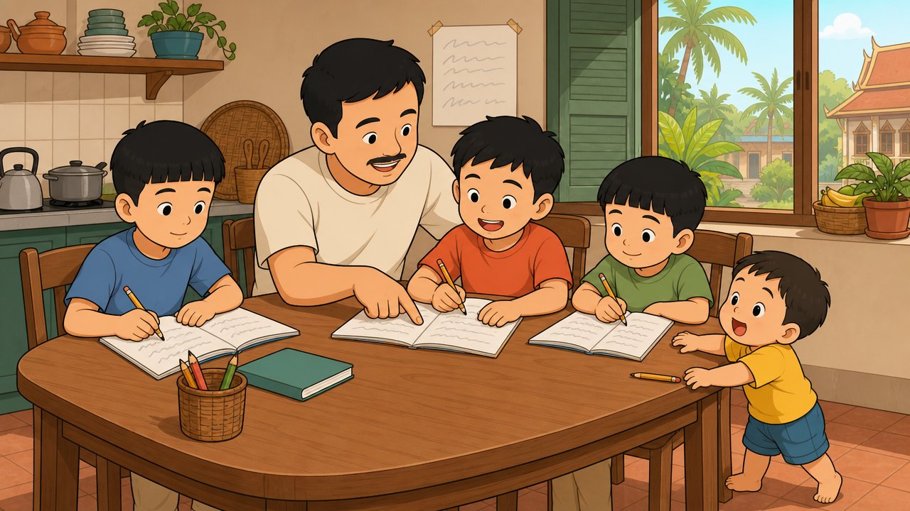 Korean Happened at Our Kitchen Table. English Had a Whole School.